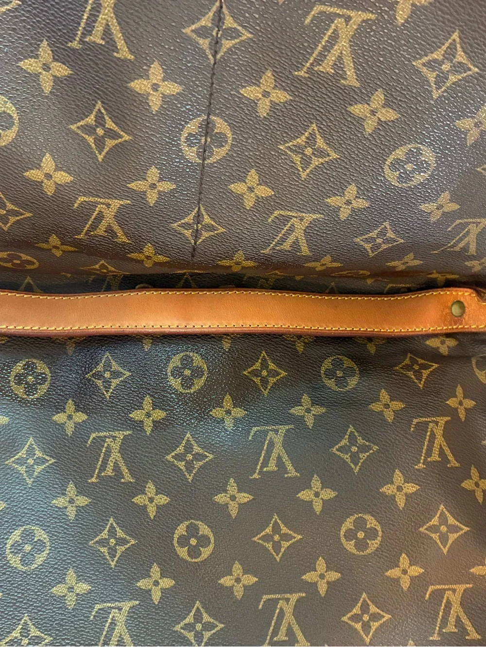 Louis Vuitton Monogram Canvas Messenger Bag in Brown